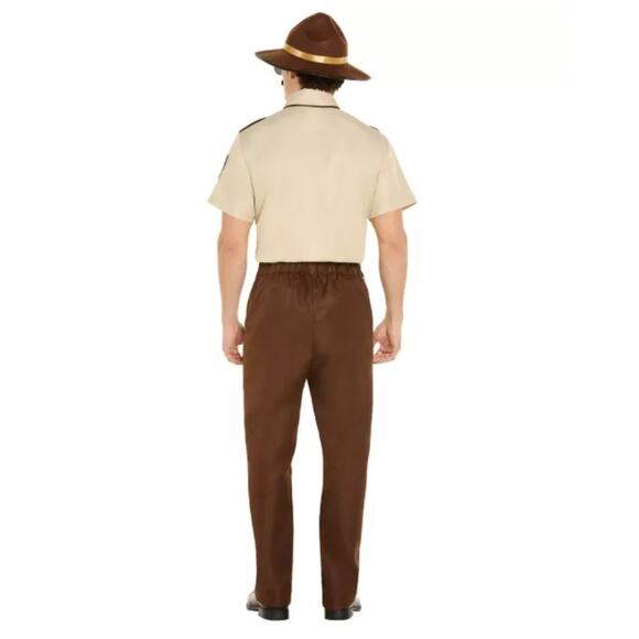 Classic Men's Adult Sheriff Costume Halloween sz M - Picture 2 of 4